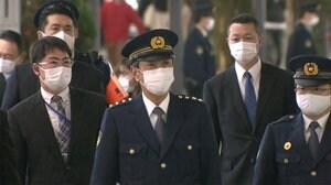 年末年始の“一斉警戒” 警視総監が歌舞伎町を巡視