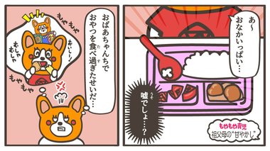 おうちでは“禁止”なのにおやつ貰いすぎ…祖父母の「甘やかし」にどう対処すればいい?