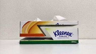 なぜ浮いている? ティッシュ箱の動画が不思議…どんな仕組みか聞いてみた