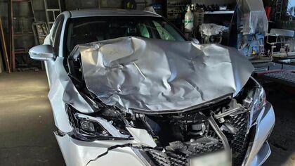 【10月、巨大エゾシカが衝突、車が大破】繁殖期に入るシカとの衝突事故が急増＿ぶつかれば重大事故につながるリスクも＿道路に“ブレーキ痕”があればシカが出没する可能性大＜北海道＞
