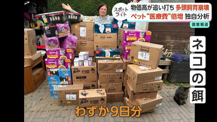 これだけあって、わずか9日分
