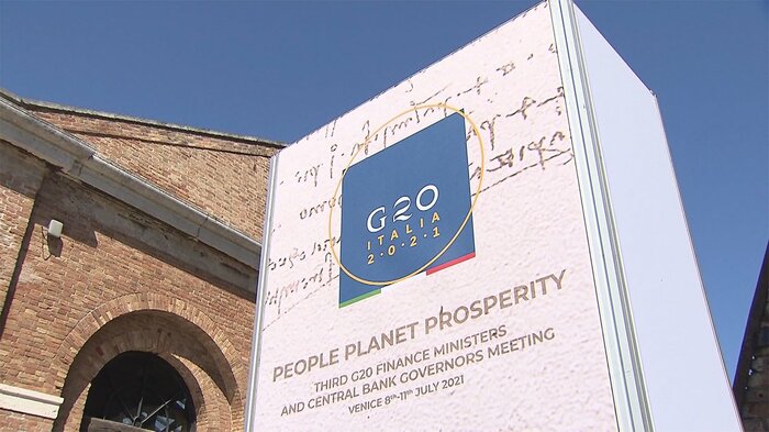 イタリア・ベネチアで開かれたG20財務相会議