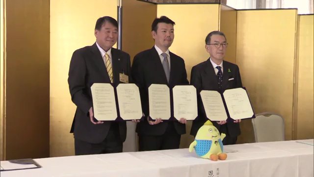 南会津町・渡部正義町長(左) 恩田泰光医師(真ん中)