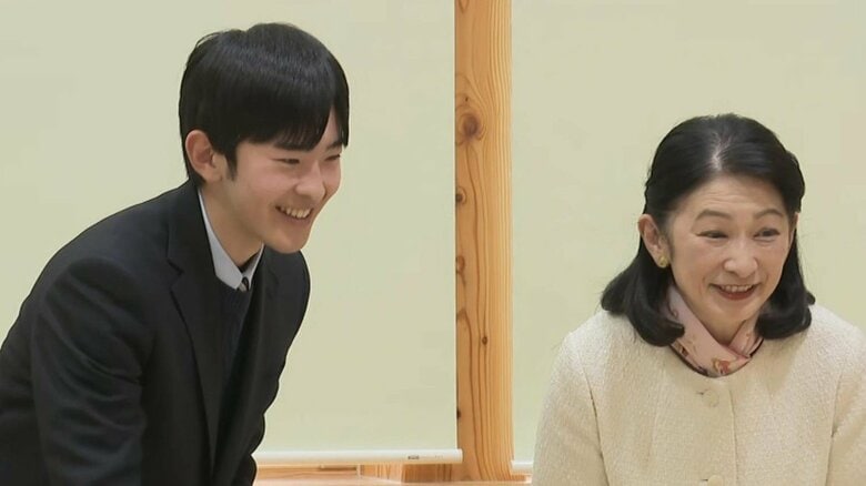 紀子さまと悠仁さまが子どもたちとかるたで交流 「時間を忘れて楽しめました」悠仁さまは札の読み上げも｜FNNプライムオンライン