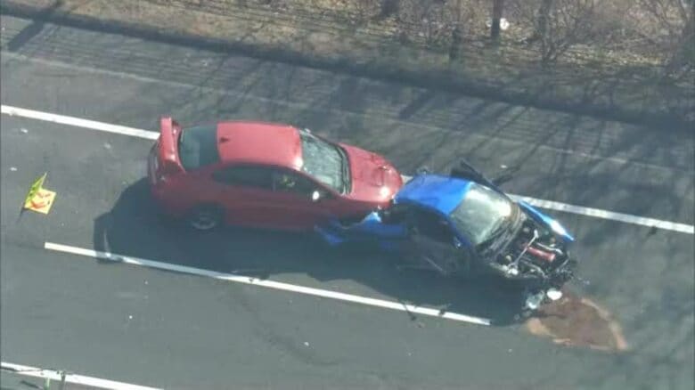 【更新】宮城・大崎市の東北道で事故 ２０代の男性２人死亡 乗用車が中央分離帯に衝突｜FNNプライムオンライン