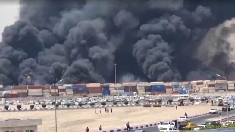 イラン港での爆発死者は40人、負傷者1200人以上　ロシアが支援のための航空機を派遣｜FNNプライムオンライン