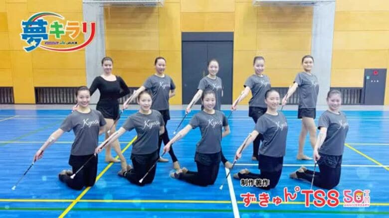 【バトントワーリング】「練習は裏切らない」情熱の“カルメン”で全国を魅了 清水奏帆さん｜FNNプライムオンライン