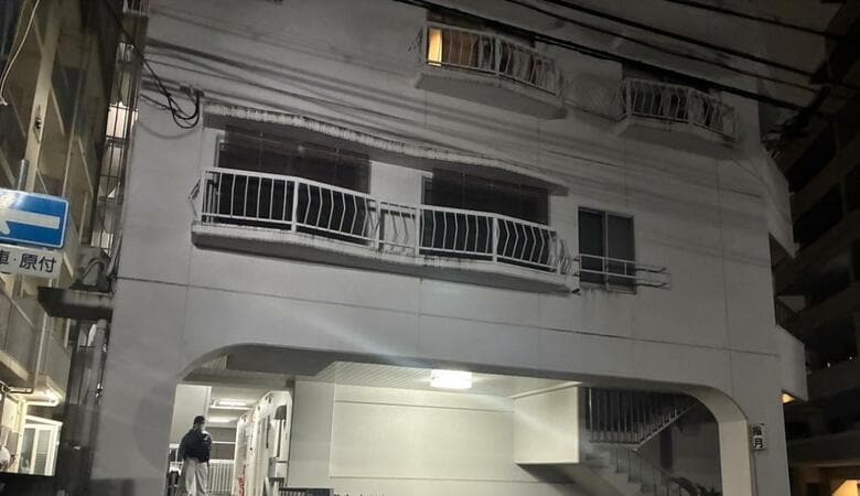 【速報】神戸中央区のマンションで損壊された状態の男性の遺体発見｜FNNプライムオンライン