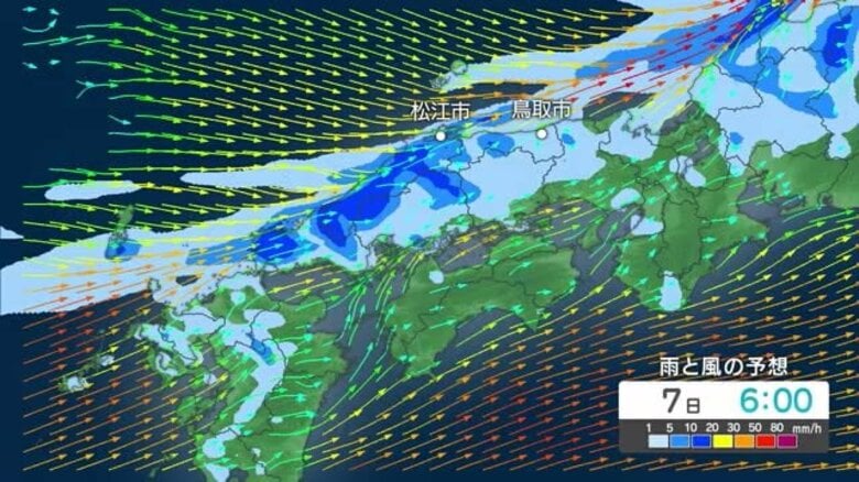 猛暑から一転…中国地方で大雨や突風、落雷に警戒　7日に発達した雨雲発生の恐れ　JRは計画運休｜FNNプライムオンライン
