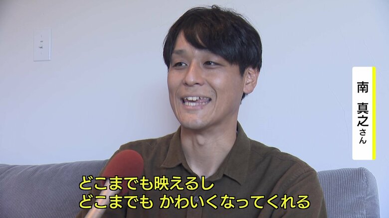 「イチゴに魅了された」と話す
