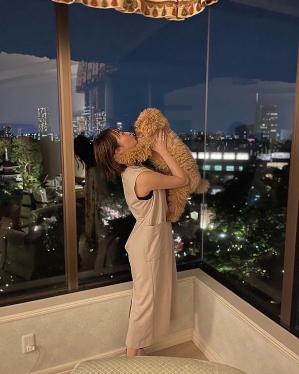 ママの抱っこは嫌がらない（提供：ピン太郎ママさん）