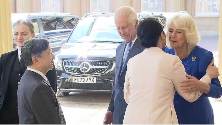 6月27日、バッキンガム宮殿を訪れ、チャールズ国王夫妻にお別れの挨拶をされた両陛下