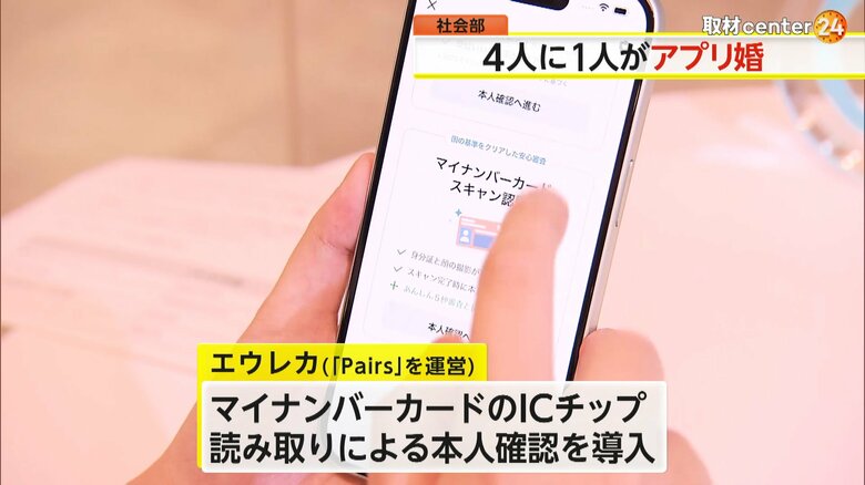 マイナンバーカードのICチップ読み取りによる本人確認を導入したマッチングアプリ「ペアーズ」