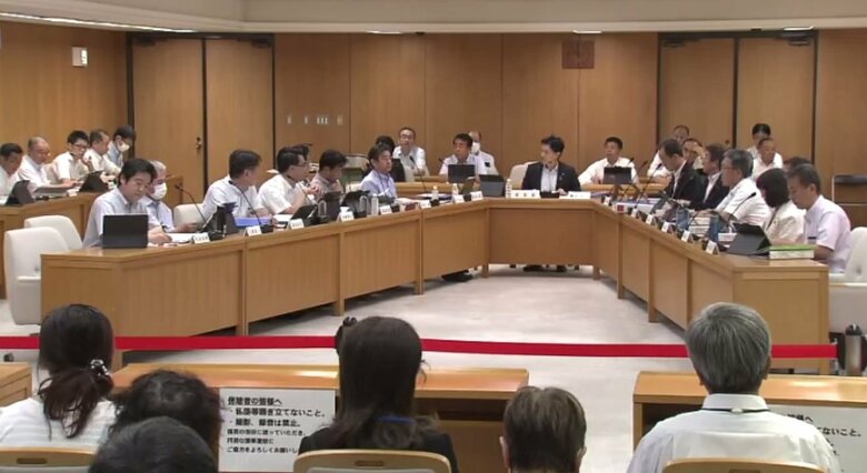 百条委員会 8月2日