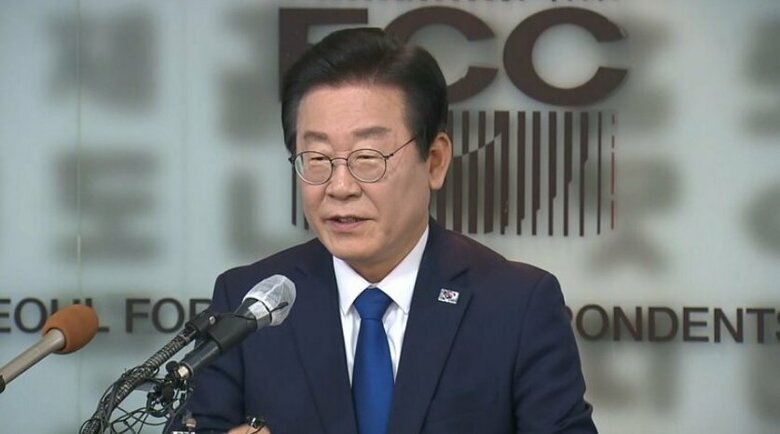 最大野党「共に民主党」の李在明代表