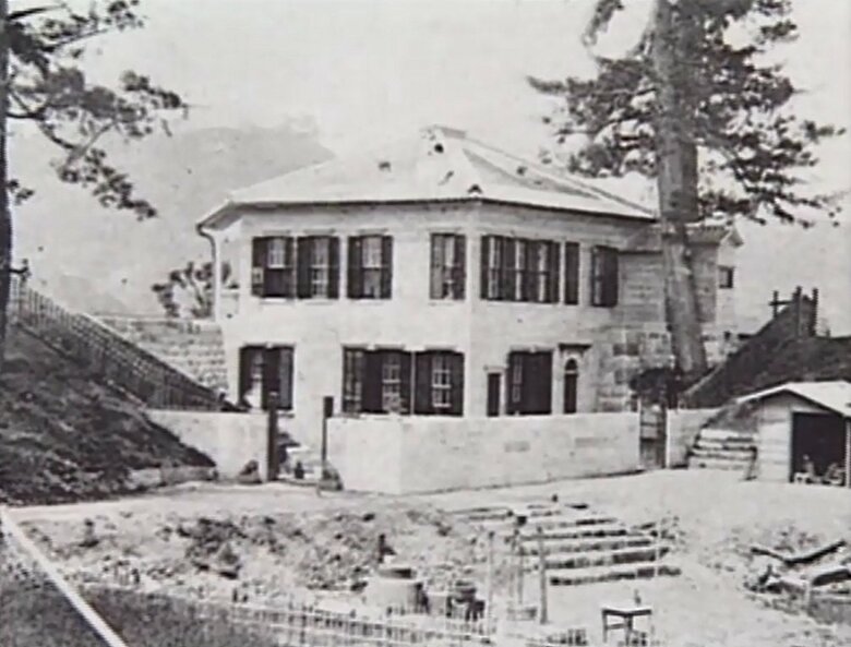 明治5年に完成したクラーク邸