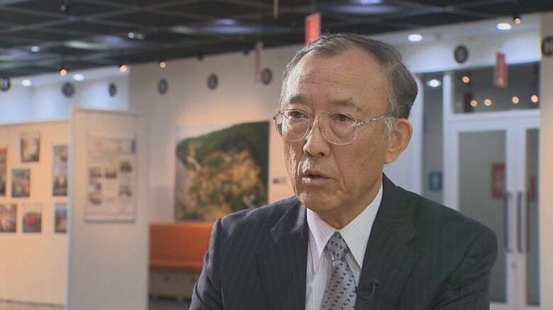 当時の長岡消防署長 恩田敏元さん