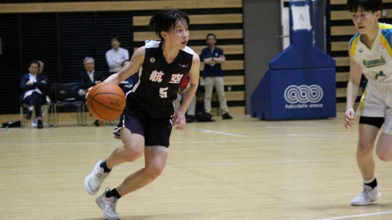 日本航空北海道・5岡崎永奈選手(2年)