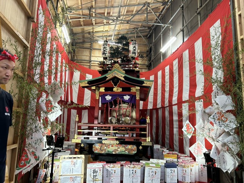 重さ3tの「曳壇尻」