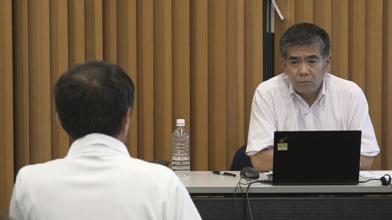 ブースターの意見を聞く糸満社長