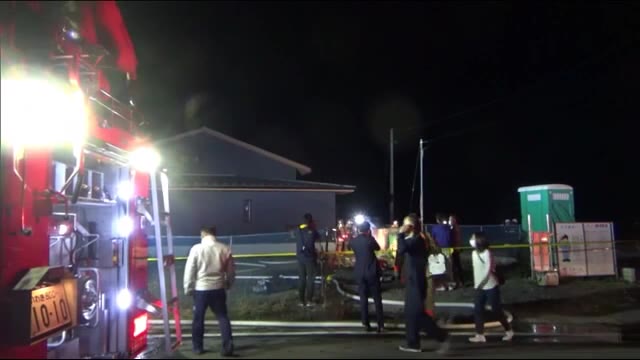 新築住宅の工事現場で火事 普段火の気がないゴミ置き場が燃える 福島県いわき市