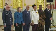 プーチン氏演説に反応なし…各国大使が“無言の抵抗”　戸惑うように見える場面も