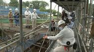 ホテルの工事現場で労基署が安全パトロール 別府市・大分県