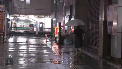 広範囲で大雨続く　首都圏に線状降水帯の恐れ