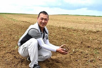 ケール栽培を知り尽くしたプロフェッショナル 地球に配慮した 化学肥料に頼らない