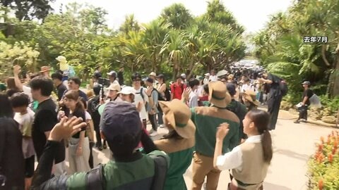 ジャングリア沖縄　入場者が半年で約65万人　グッズ販売などが好調