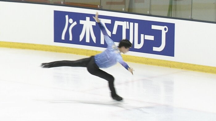 フリーで4回転サルコウに挑戦し着氷させた戸田晴登