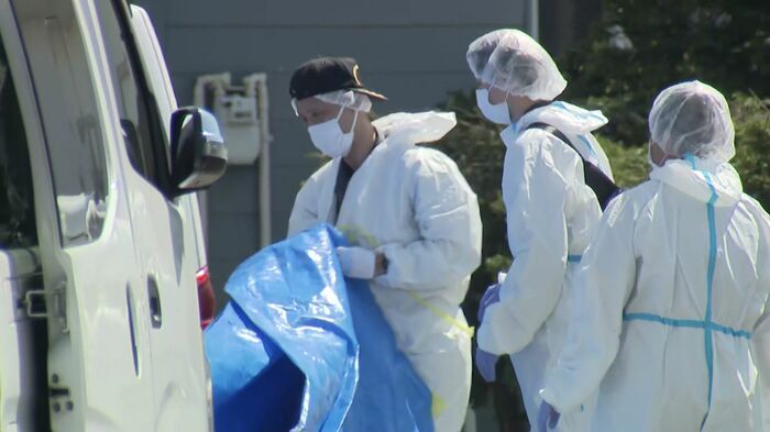 北海道警による家宅捜索