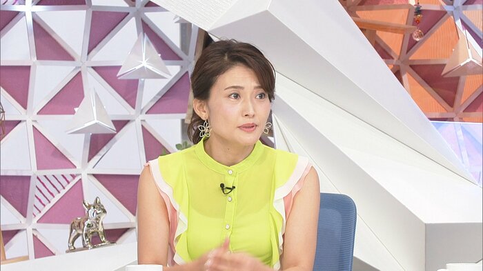 (コメンテータ- 金子恵美氏)