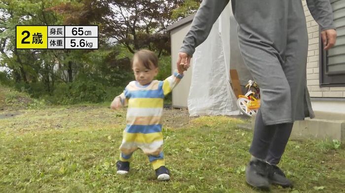 2歳の頃(2020年)