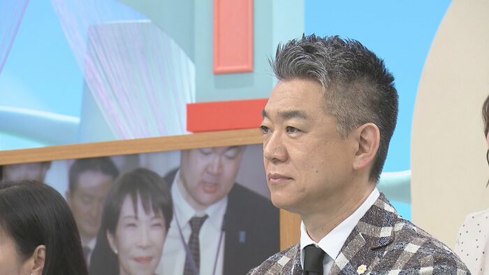 橋下徹氏（関西テレビ「旬感LIVE とれたてっ！」より）