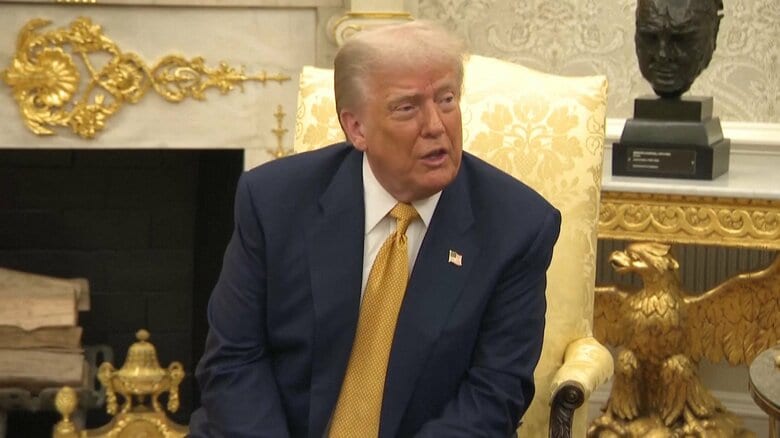 トランプ大統領　中国の習近平国家主席と「そう遠くない将来に会談する」　中国との関係「良好だ」と強調｜FNNプライムオンライン