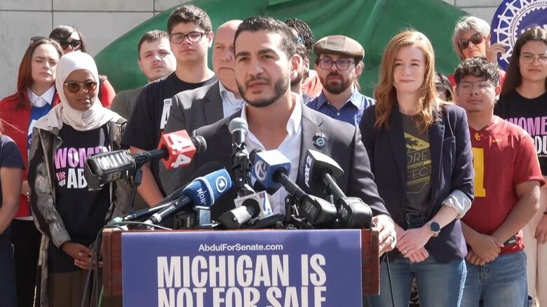 アメリカ民主党予備選、イスラム系急進左派が勝利　11月中間選挙の激戦区ミシガンで｜FNNプライムオンライン