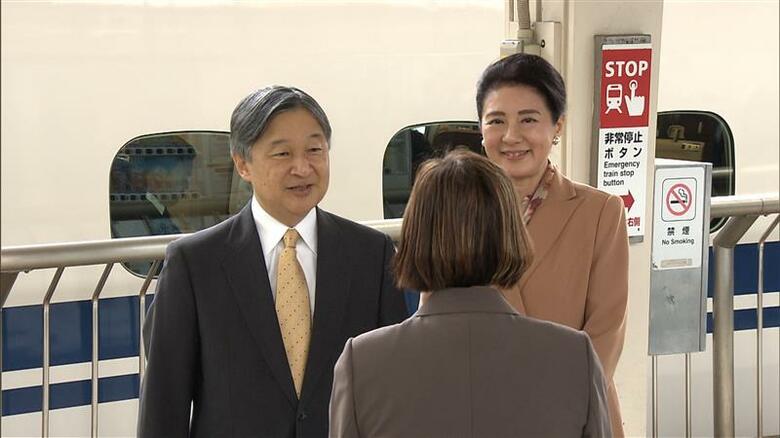 天皇皇后両陛下が東京駅を出発「豊かな海づくり大会」出席のため三重へ 鳥羽水族館でラッコ視察|FNNプライムオンライン