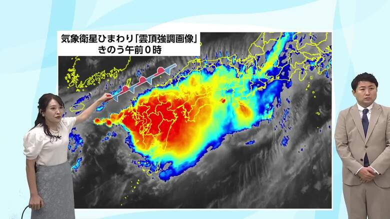 ８月１３日（水）宮崎の天気　朝から夏空広がり内陸で猛暑日  山沿いは夕立注意｜FNNプライムオンライン