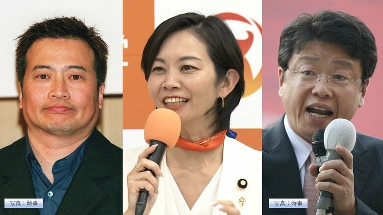 【速報】政党要件確保へ参政・社民が公示直前の候補者擁立　社民はラサール石井氏　参政は維新離党の梅村みずほ氏　保守は北村弁護士｜FNNプライムオンライン