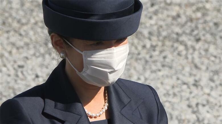 国立沖縄戦没者墓苑にて（22日午後）