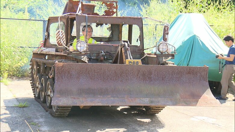 試運転をする小林さん