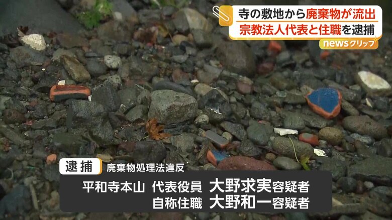 逮捕された廃棄物を撤去するようにとの命令に長年にわたって応じなかった2人