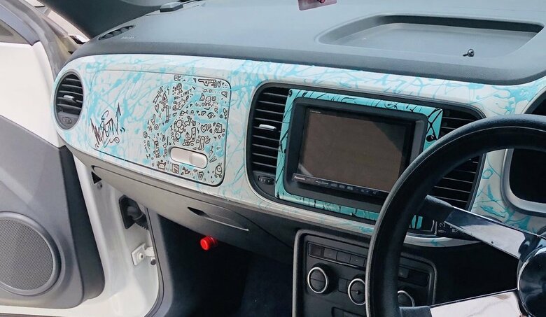 息子さんたちのアドバイスでイラストを描いたのはお父さん