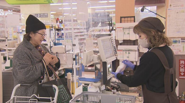 会話しながら会計