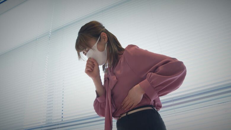 激しい咳が続く百日咳