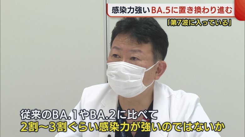 BA.5の強い感染力