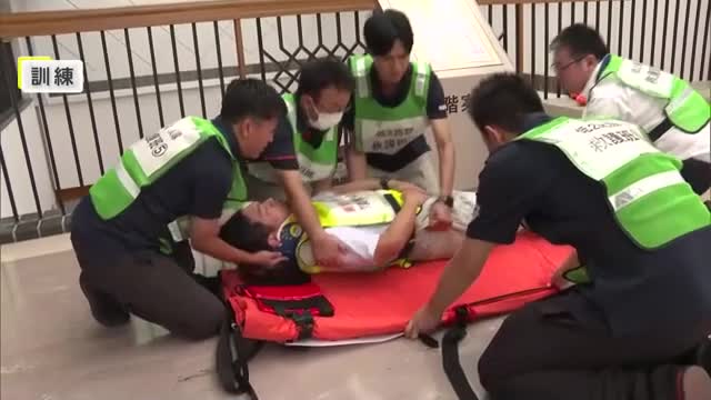 倉敷市で南海トラフ地震を想定した「一斉地震対応訓練」市民約１１万人が災害発生直後の動きを確認【岡山】