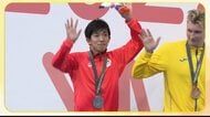 「息子にメダルかけてあげたい」2歳息子の誕生日に「銀メダル」　茨隆太郎選手通算20個目のメダル獲得