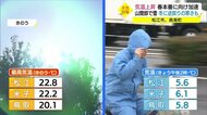 春の嵐で急激に気温低下・・・邑南など山間部で雪 3月は春の歩みが一気に加速(島根・鳥取)